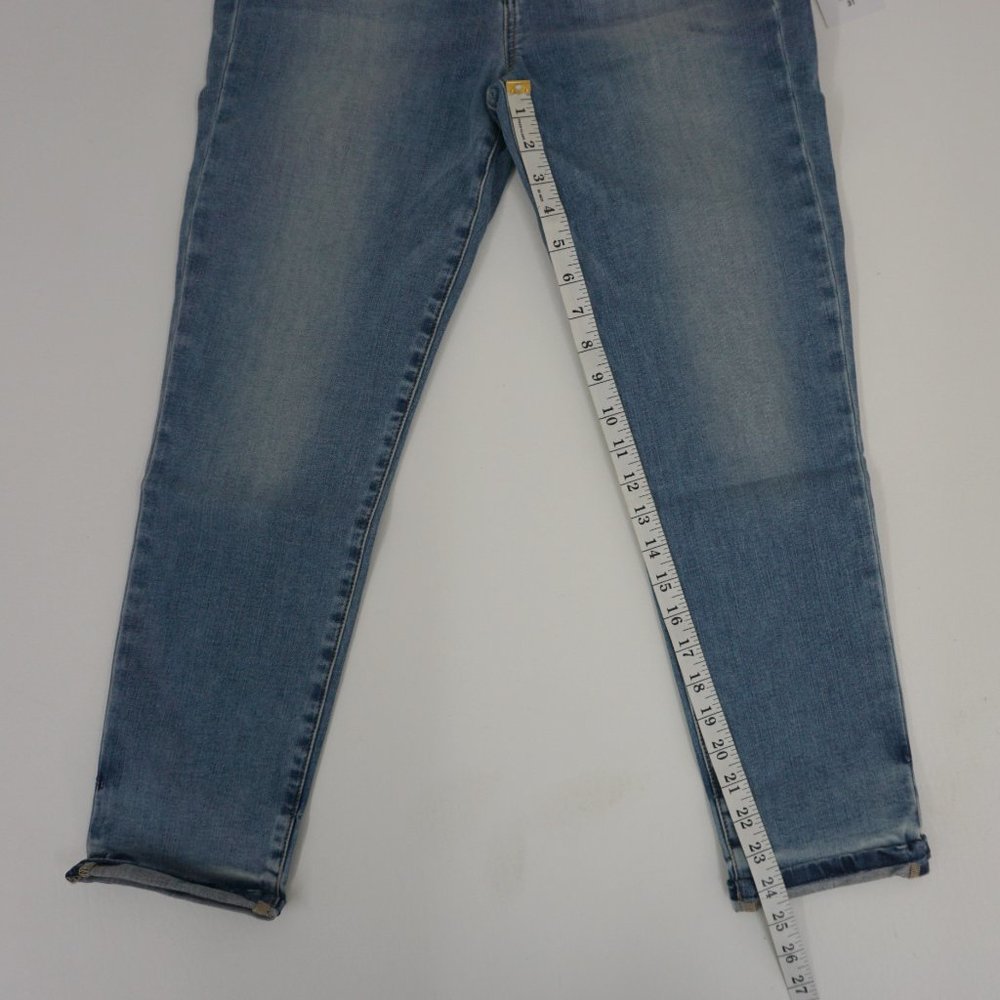 Joes Jeans Womens 31 The Markie Mid Rise Cropped Skinny Jeans Herrera Blue - Picture 8 of 10